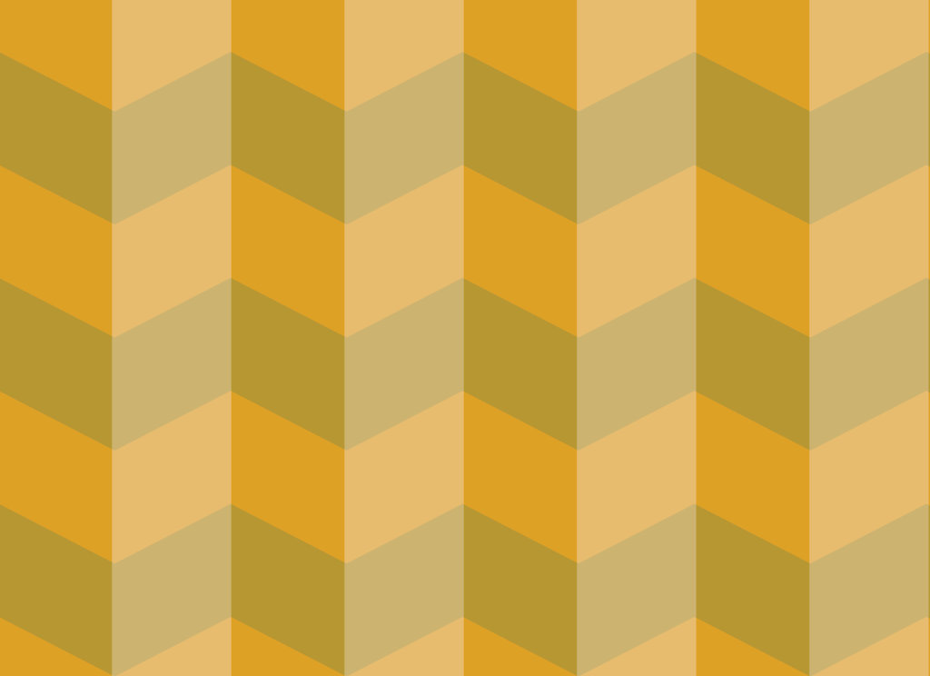 Mustard and Olive chevron pattern background 