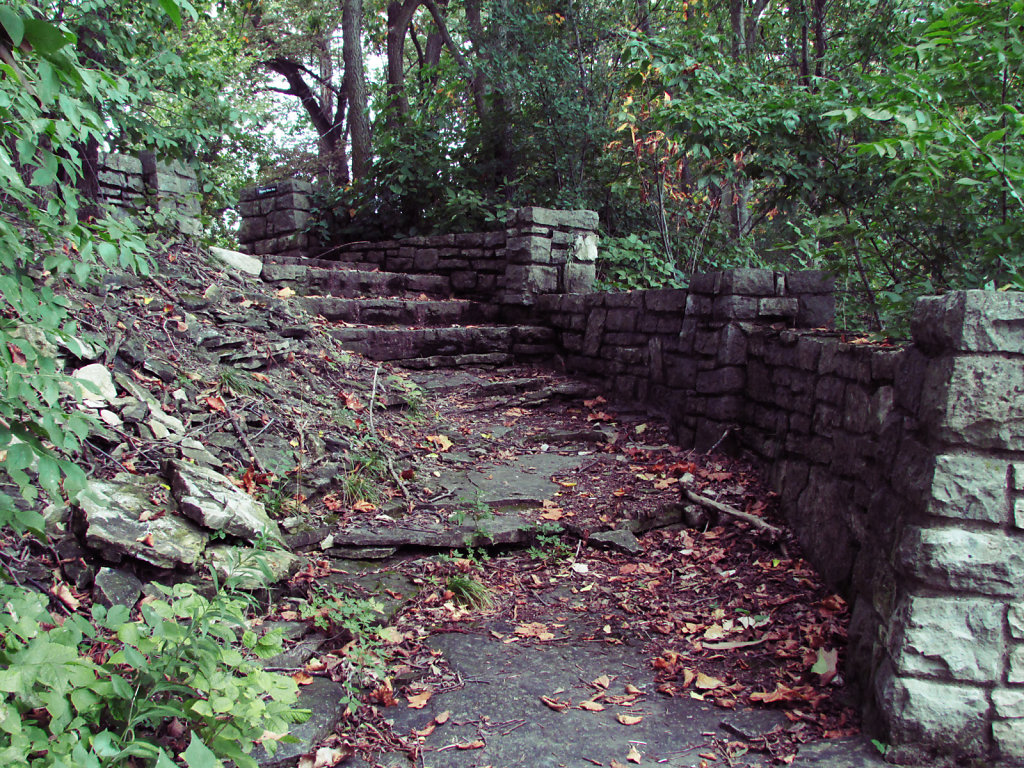 Picture of a path with steps