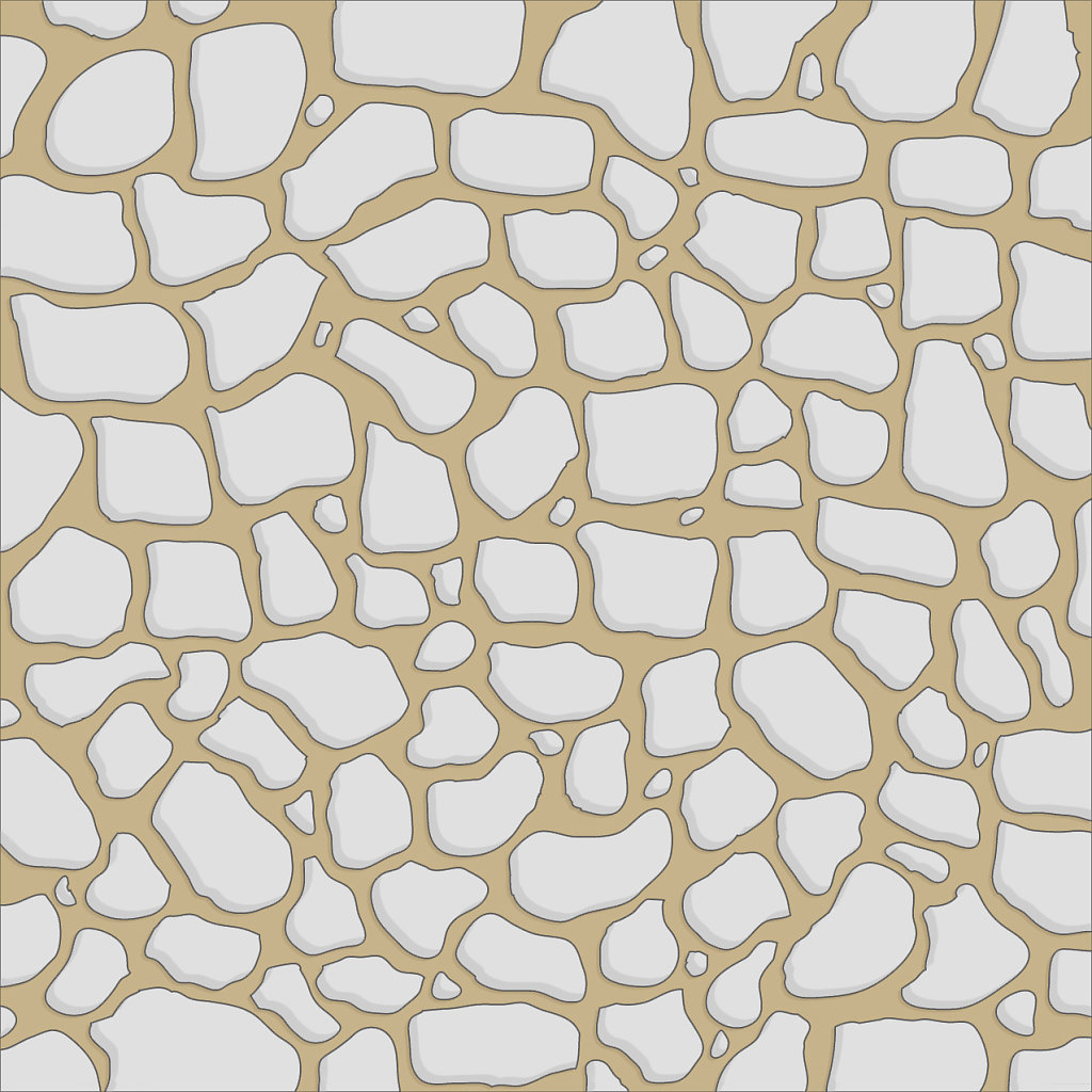 graystone tile on sand 4x4