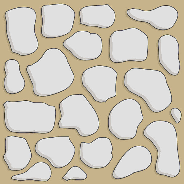 Sand stone 2x2 basic path tile